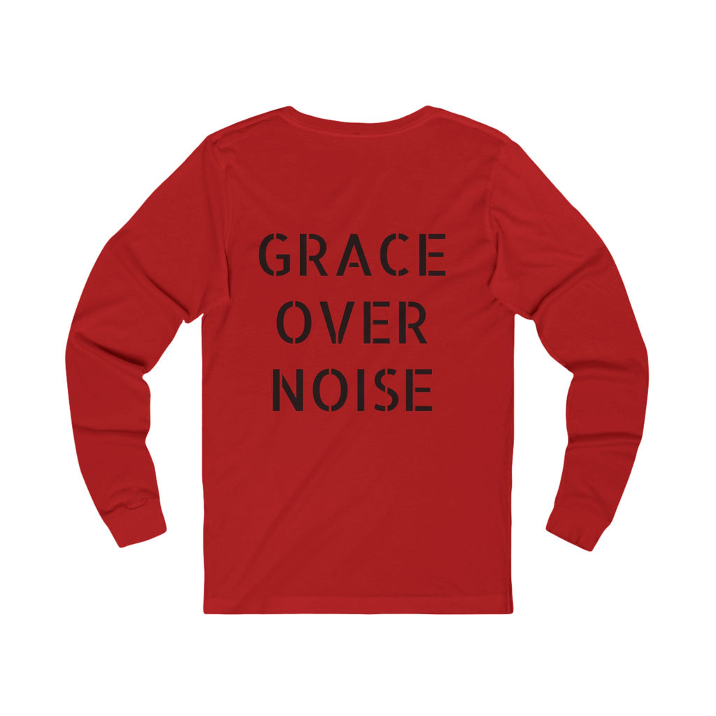 Grace Over Noise- Women's Long Sleeve Tee