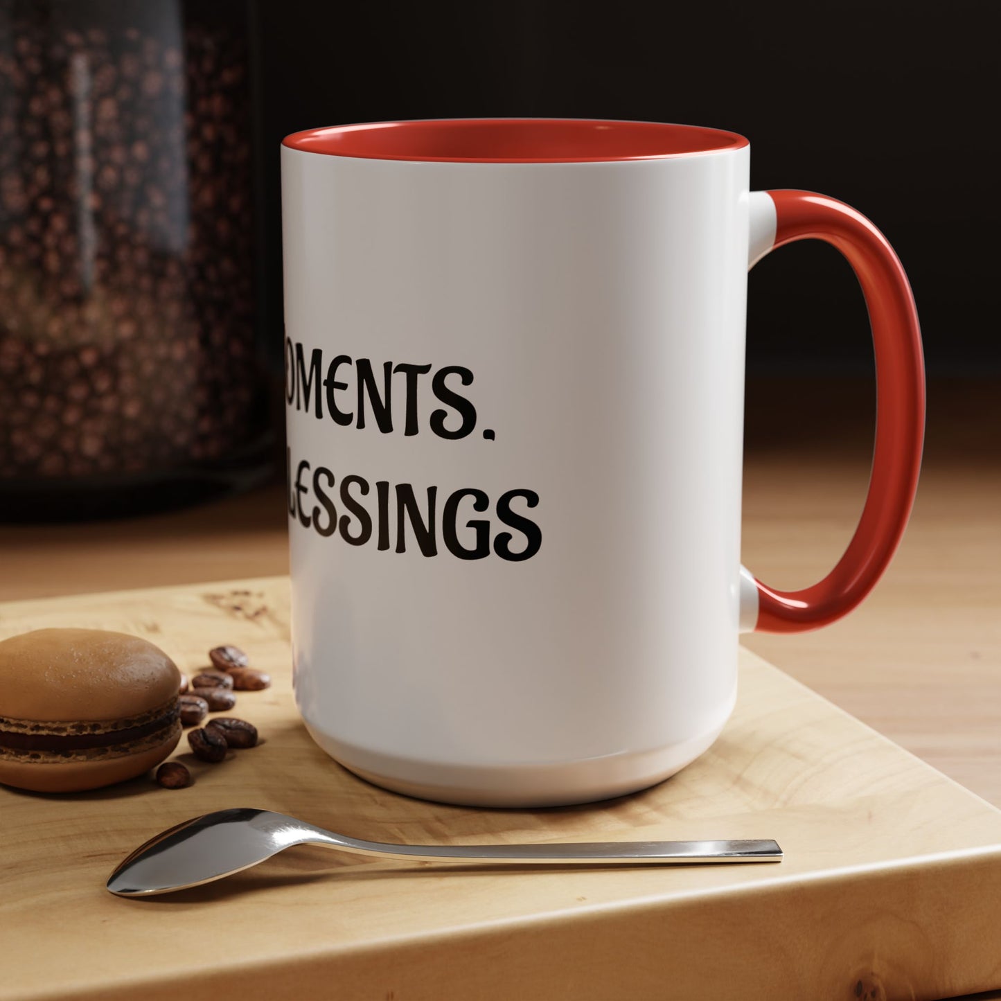 Soft Moments & Warm Blessings Ceramic Mug- Lowkey Healing