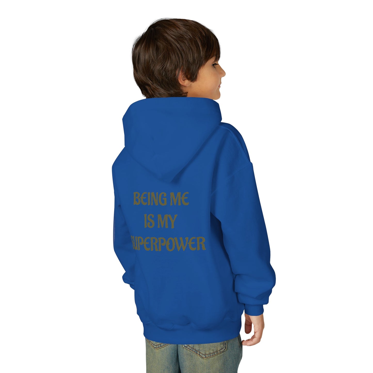 Lowkey Lil' Ones "Peaceful Moon" Youth Hoodie- Calm Energy for Growing Kings