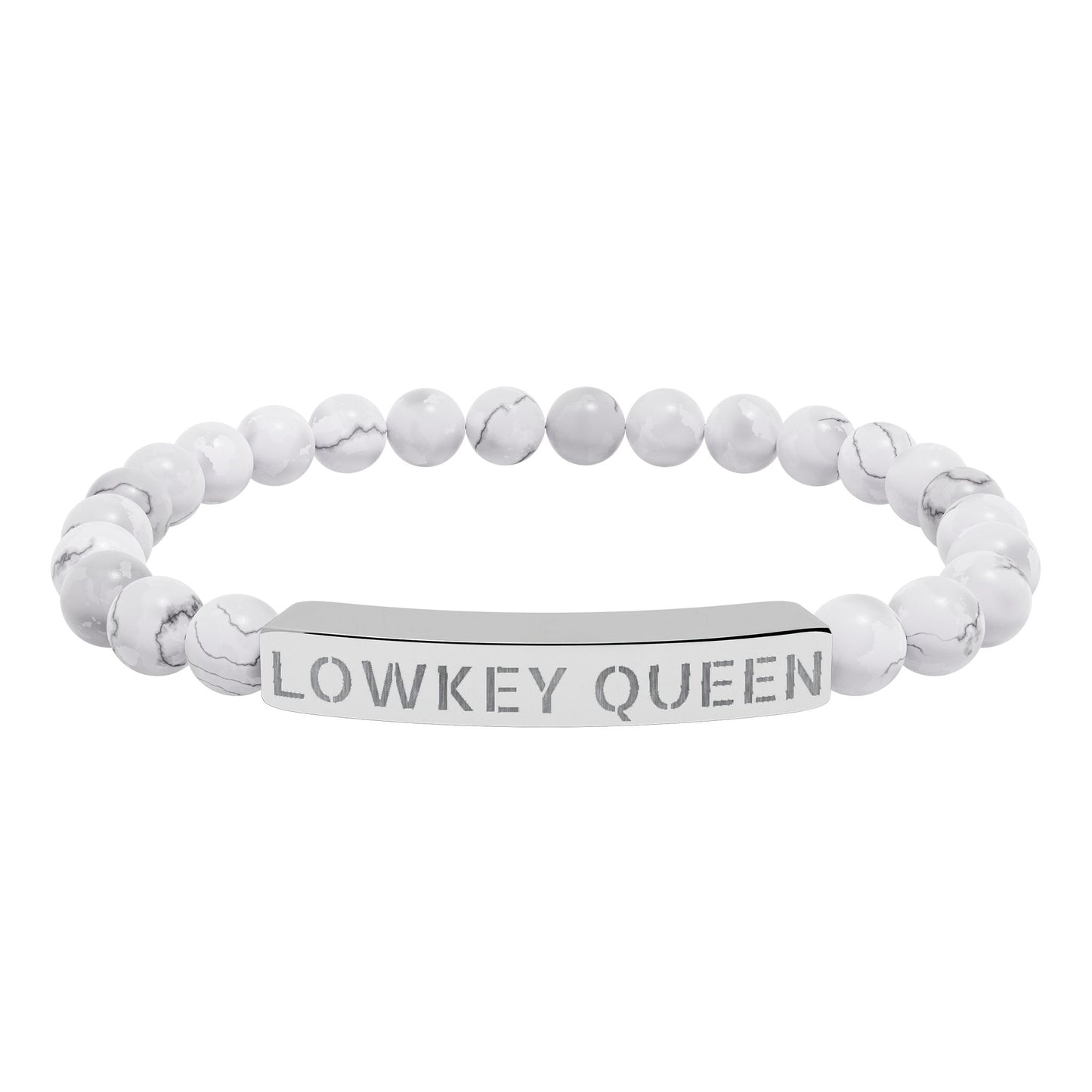 Lowkey Queen Beaded Bracelet
