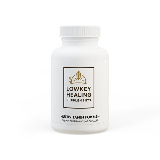Lowkey Healing Men's Daily multivitamin- 60 capsules