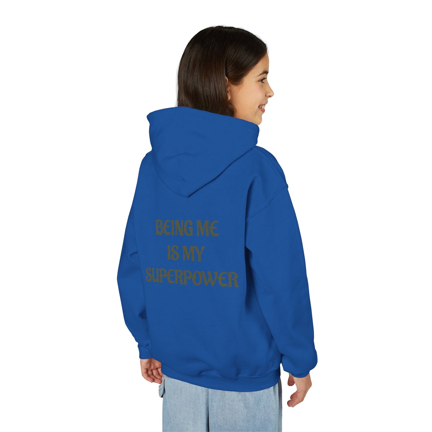 Lowkey Lil' Ones "peaceful Moon" Youth Hoodie- Calm Energy For Growing Queens