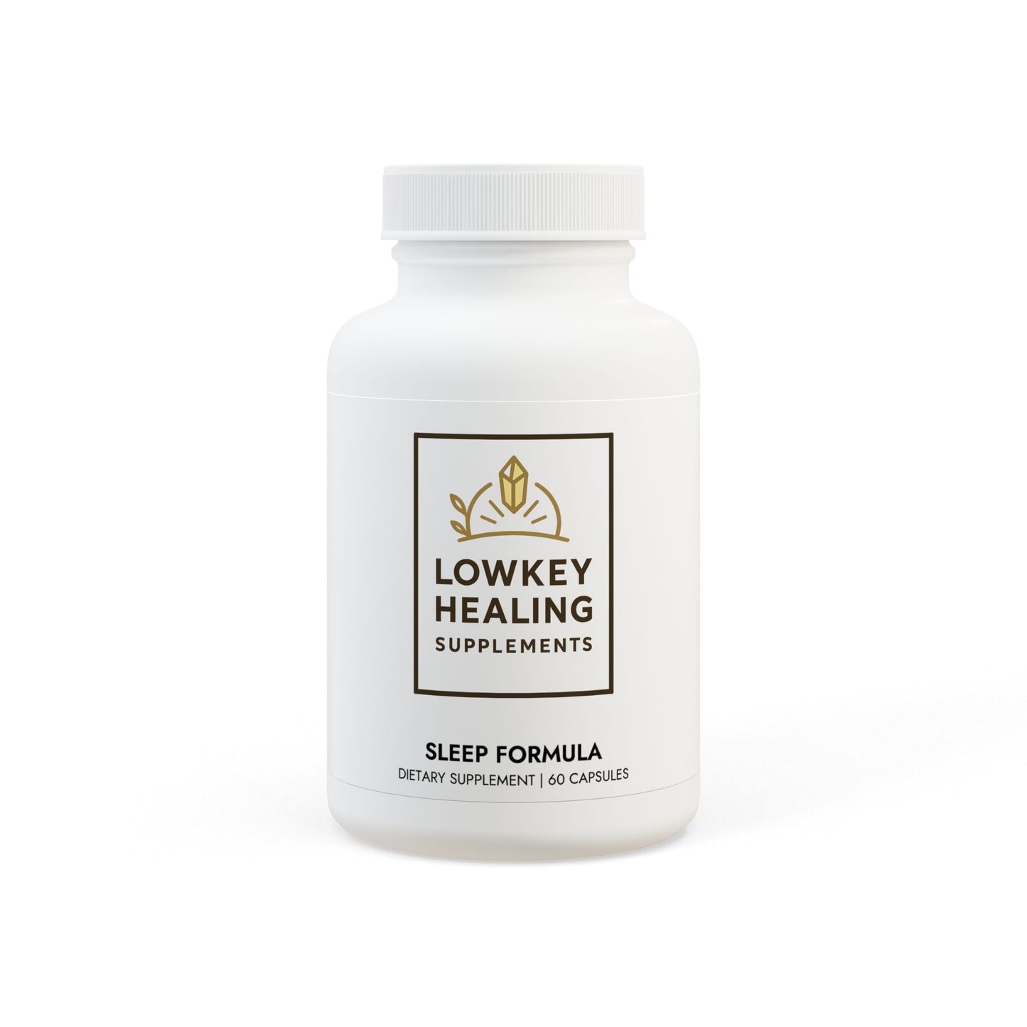 Lowkey Healing Sleep Formula- Nighttime support supplements (60 capsules)
