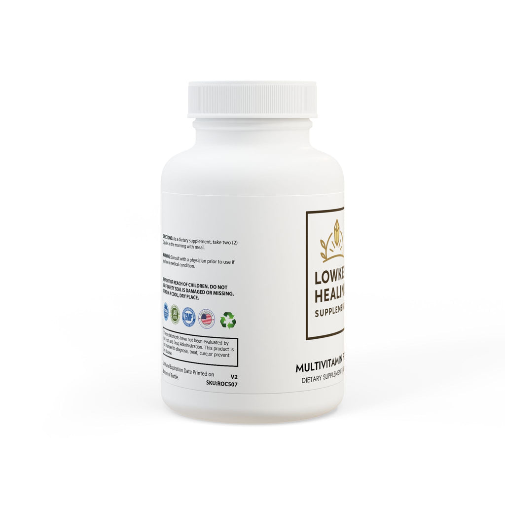 Lowkey Healing Men's Daily multivitamin- 60 capsules