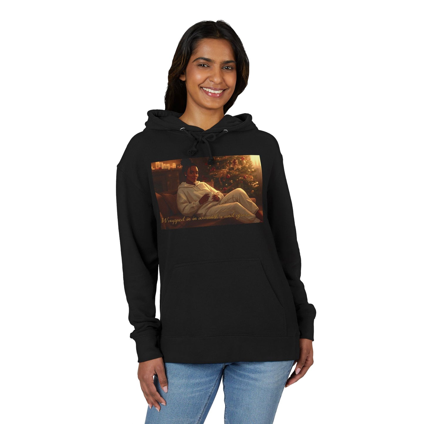 Wrapped In Warmth And Grace-Unisex Hoodie