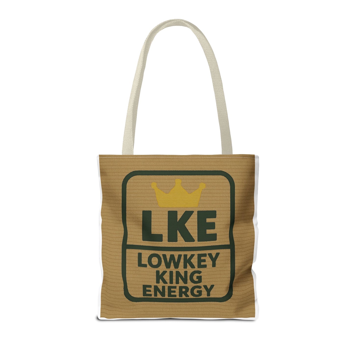 LOWKEY HEALING ENERGY TOTE BAG- EMPOWERED, GROUNDED, ROYAL.