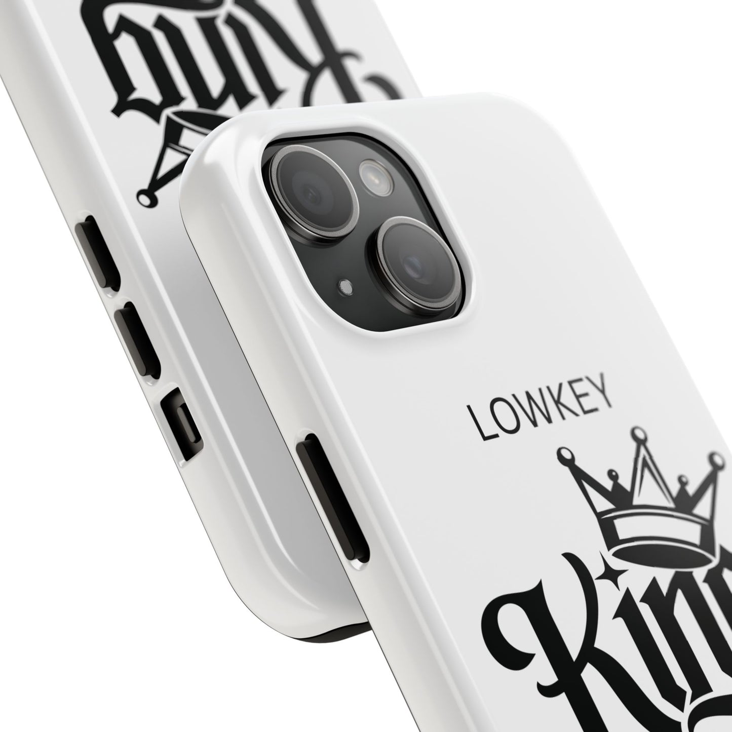 Lowkey King Energy Phone Case — Tough Protective Phone Case