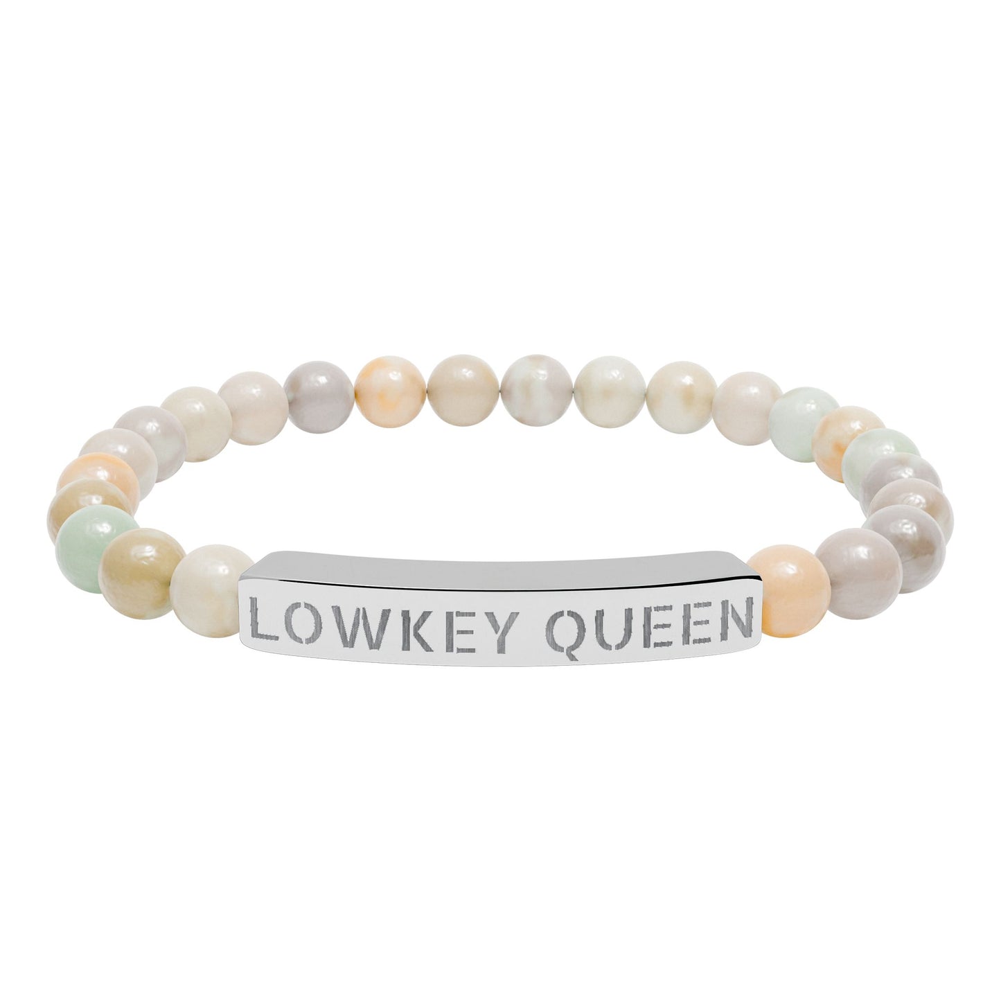 Lowkey Queen Beaded Bracelet