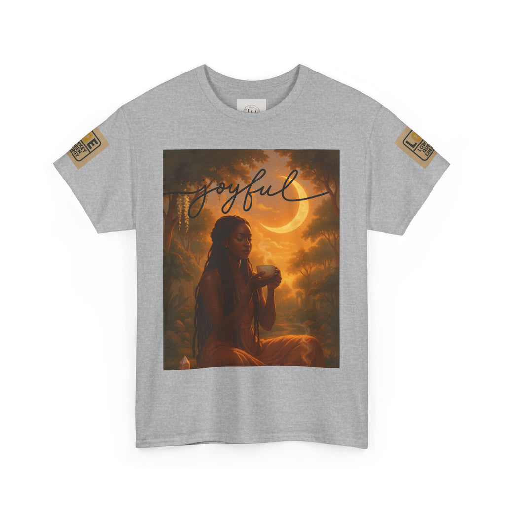 LOWKEY QUEEN TEE- GRACEFOL.GROUNDED. GLOWING