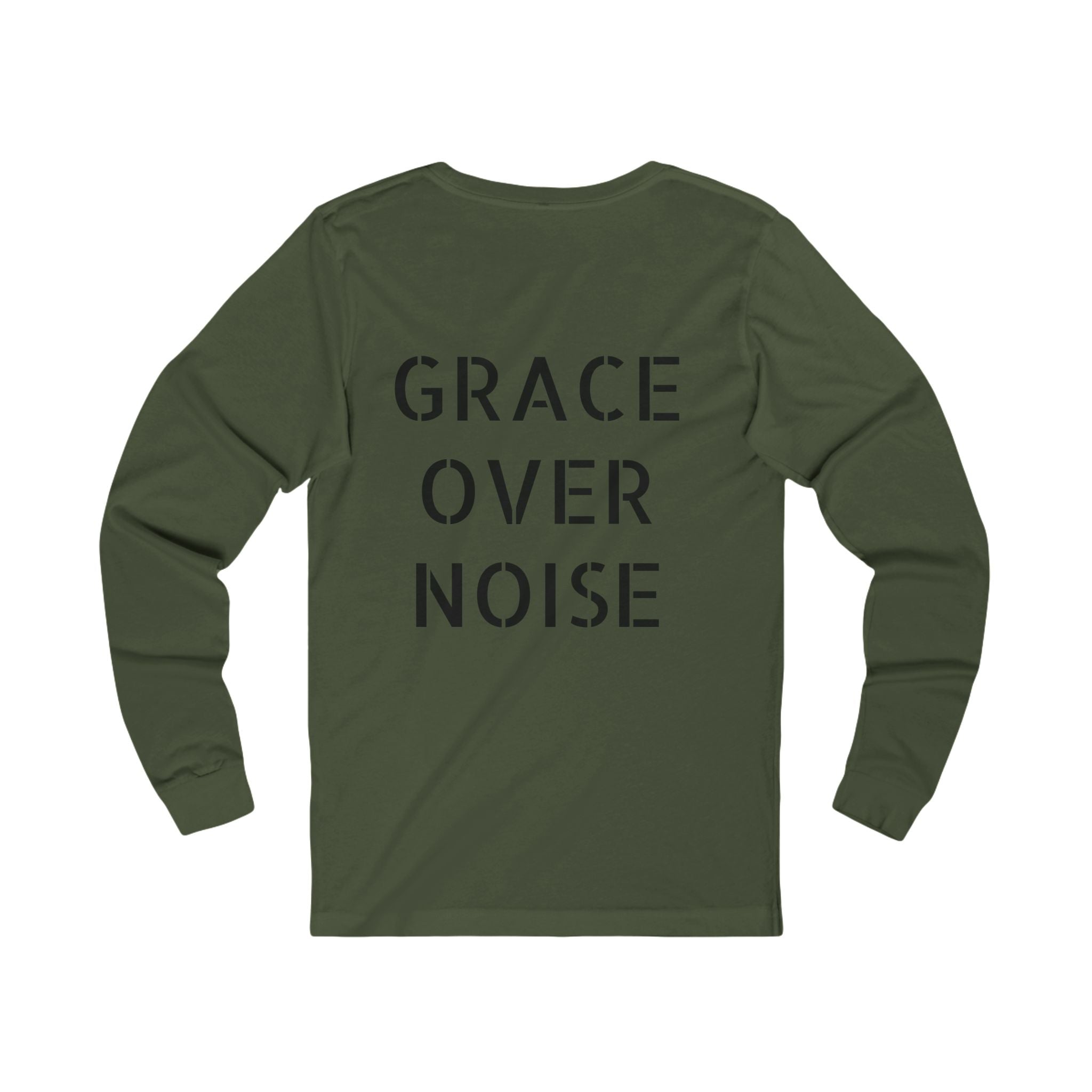 Grace Over Noise- Women's Long Sleeve Tee