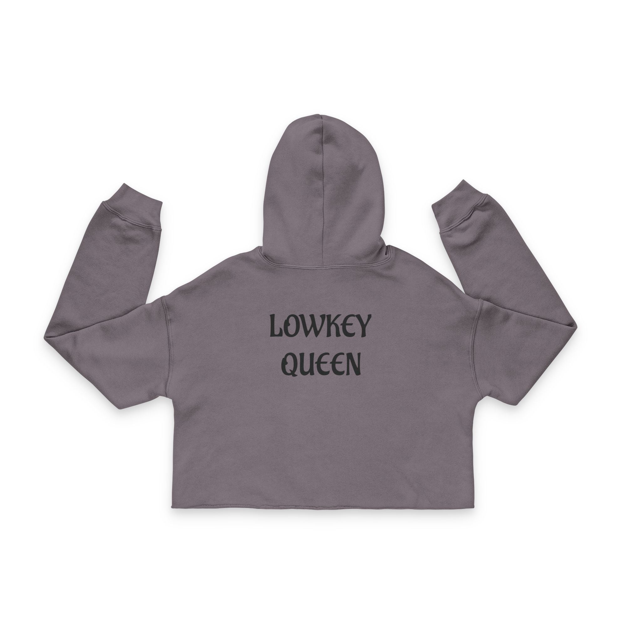 This Season, I choose Peace- Cozy Affirmation Crop Hoodie