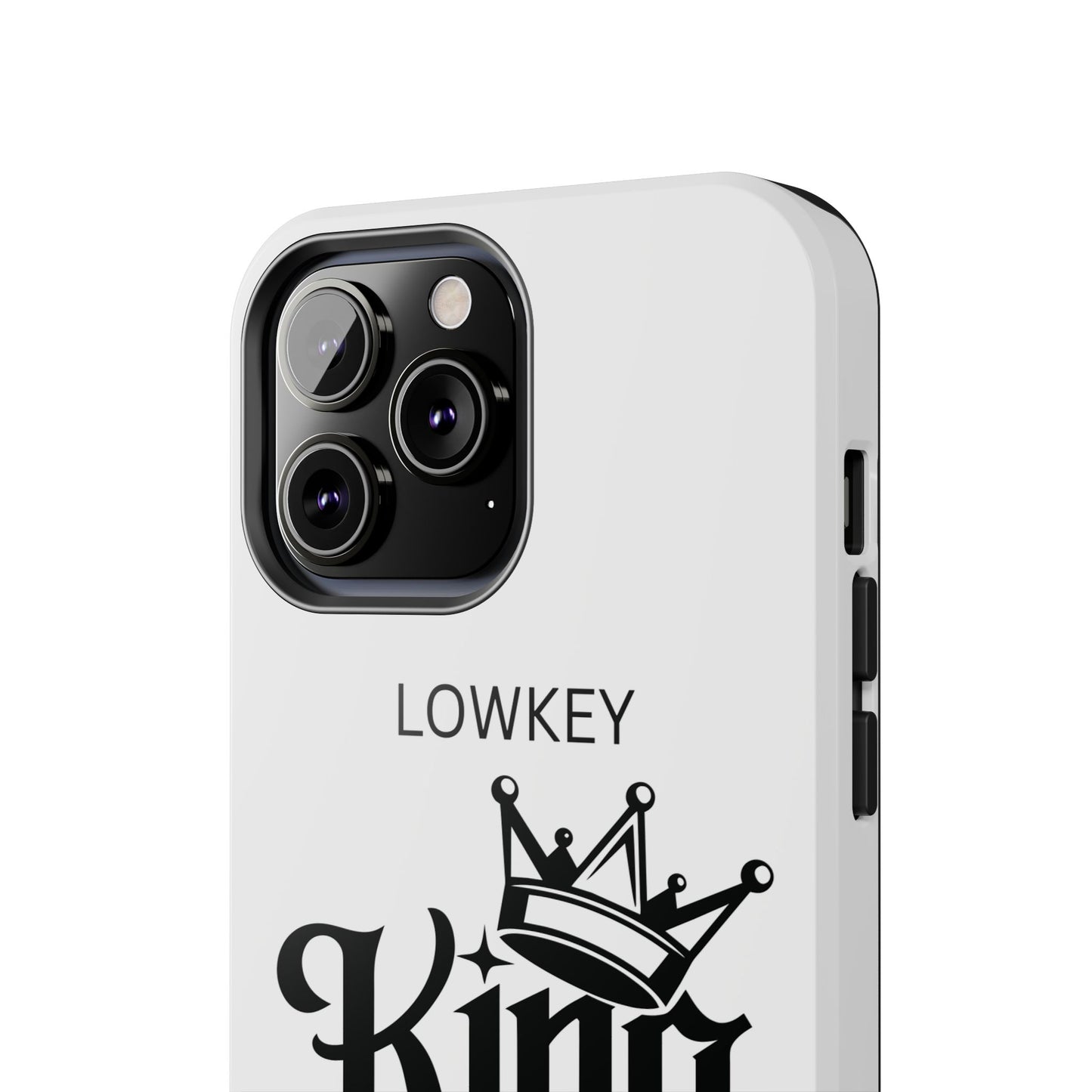 Lowkey King Energy Phone Case — Tough Protective Phone Case