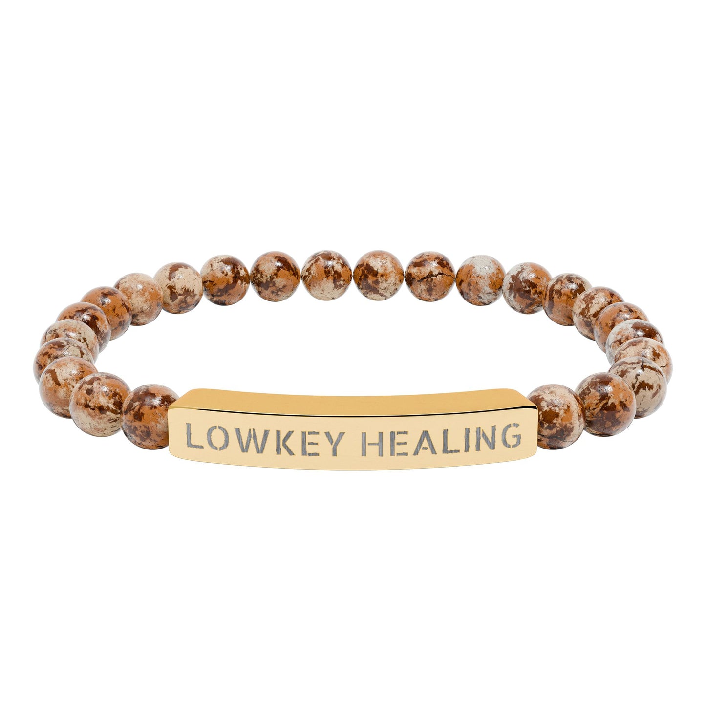 Lowkey Healing Stone Bead Bracelet