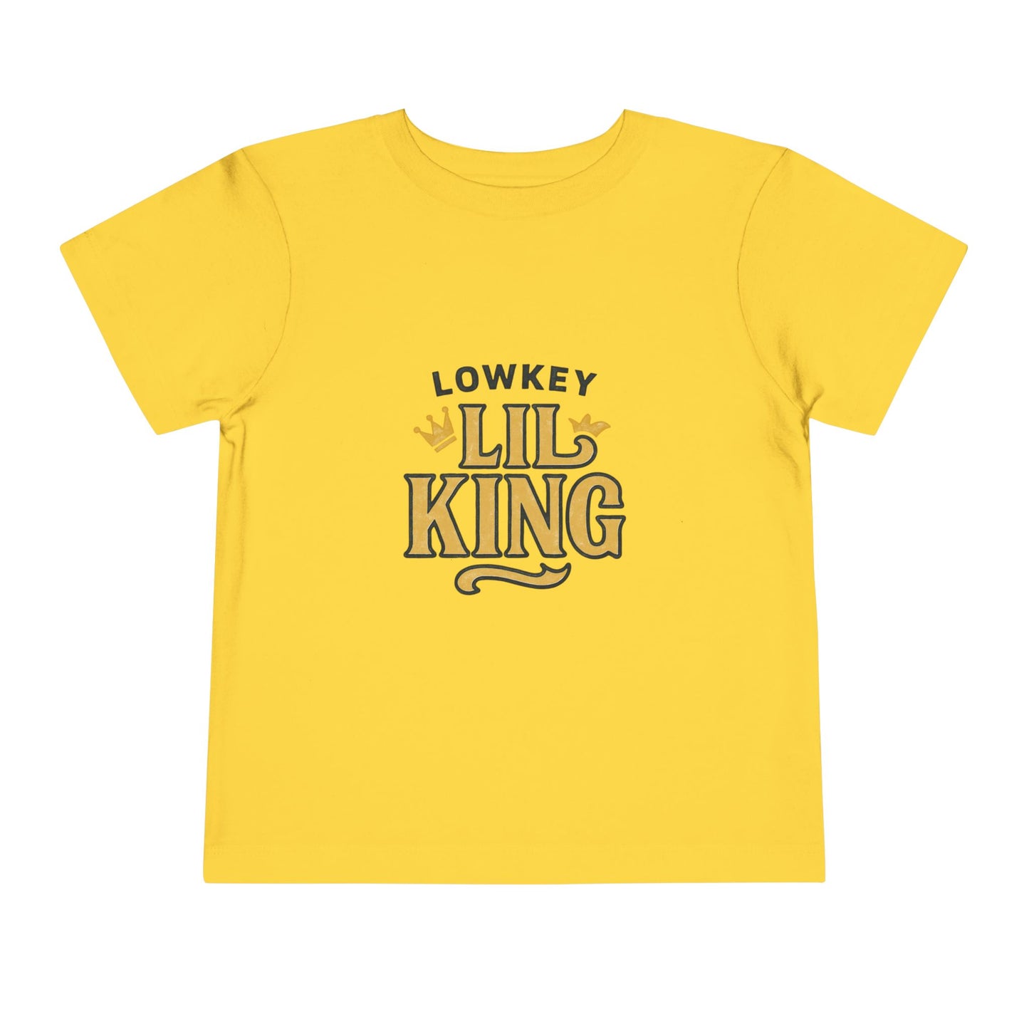 Lowkey Lil King Toddler Tee