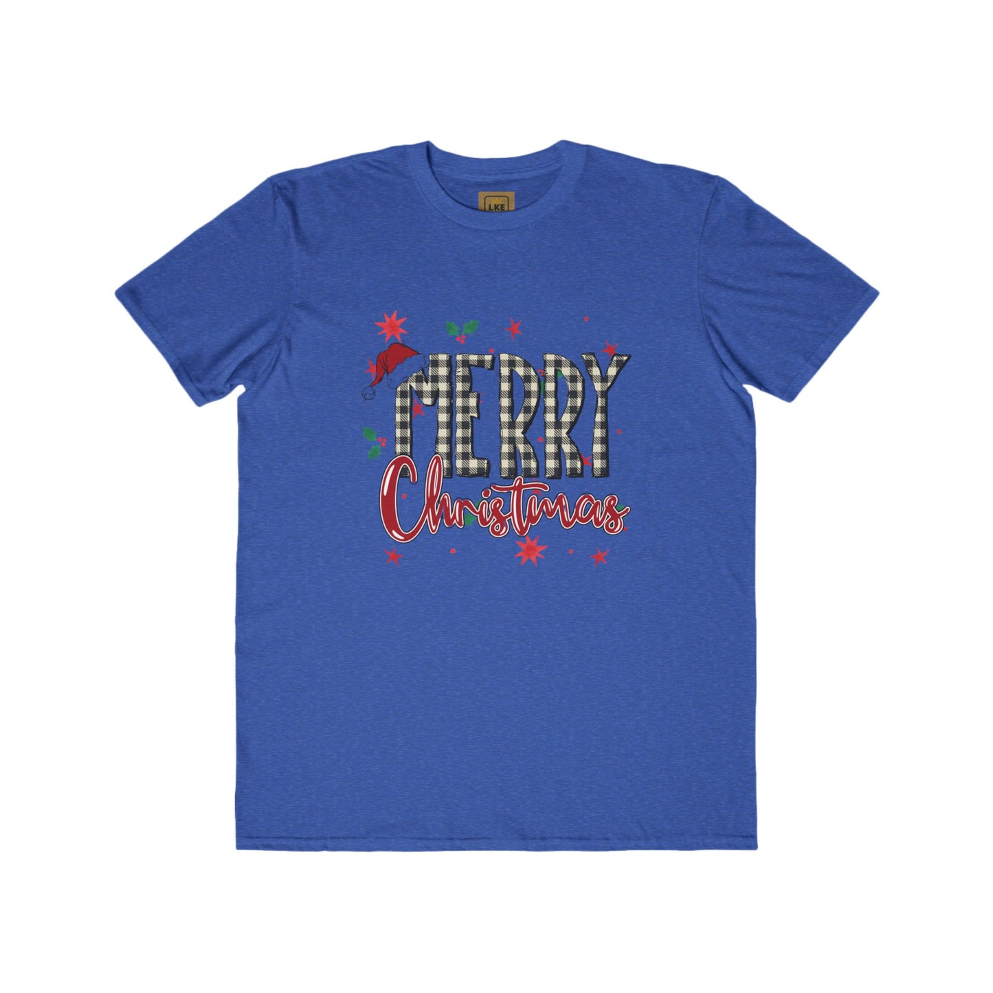 Lowkey Merry Christmas Men's Holiday Tee
