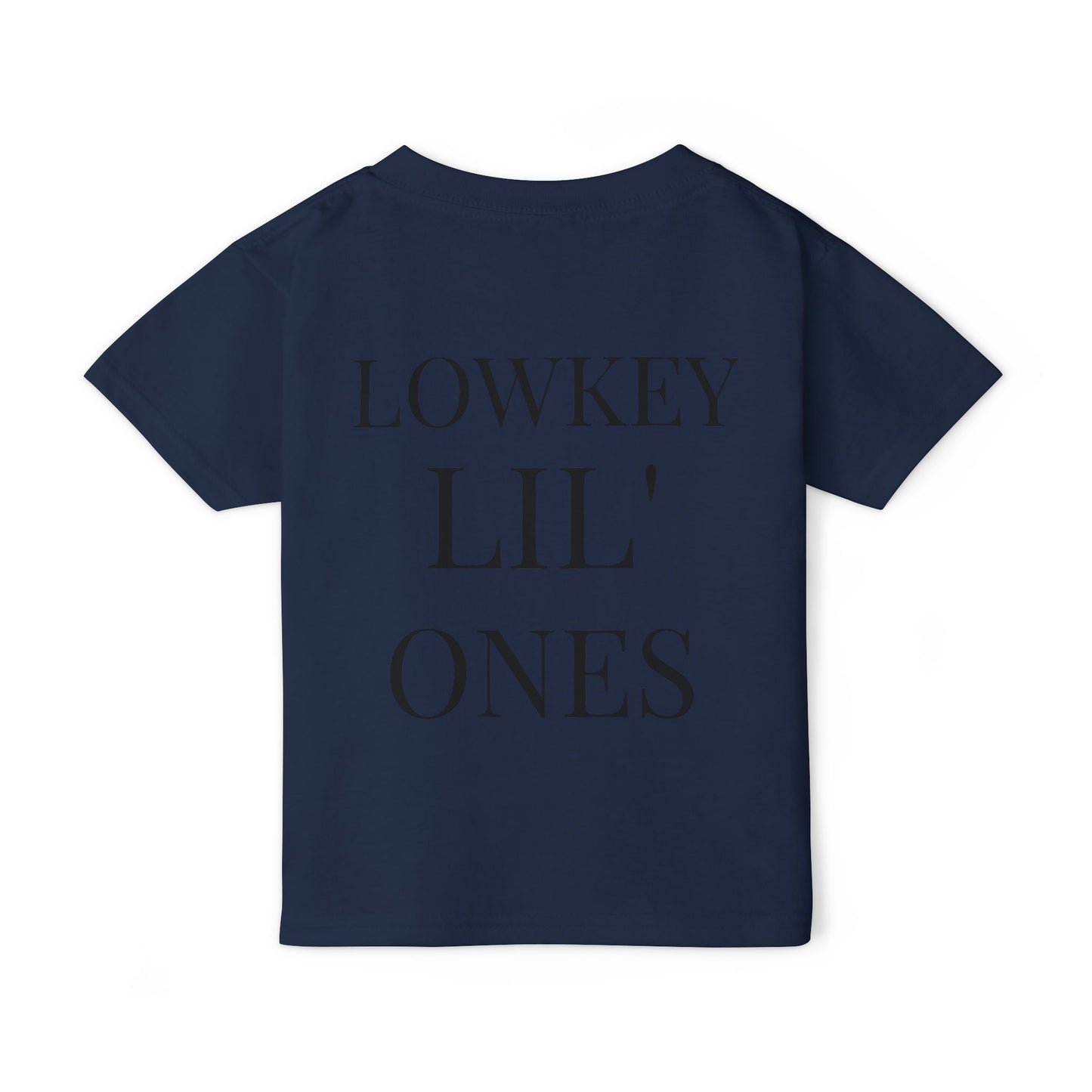 "LOWKEY LIL' ONES MOON & STARS TODDLER SHIRT-SOFT AFFIRMATION TEE FOR KIDS, GENTLE STRENGTH, DREAMY COMFORT"