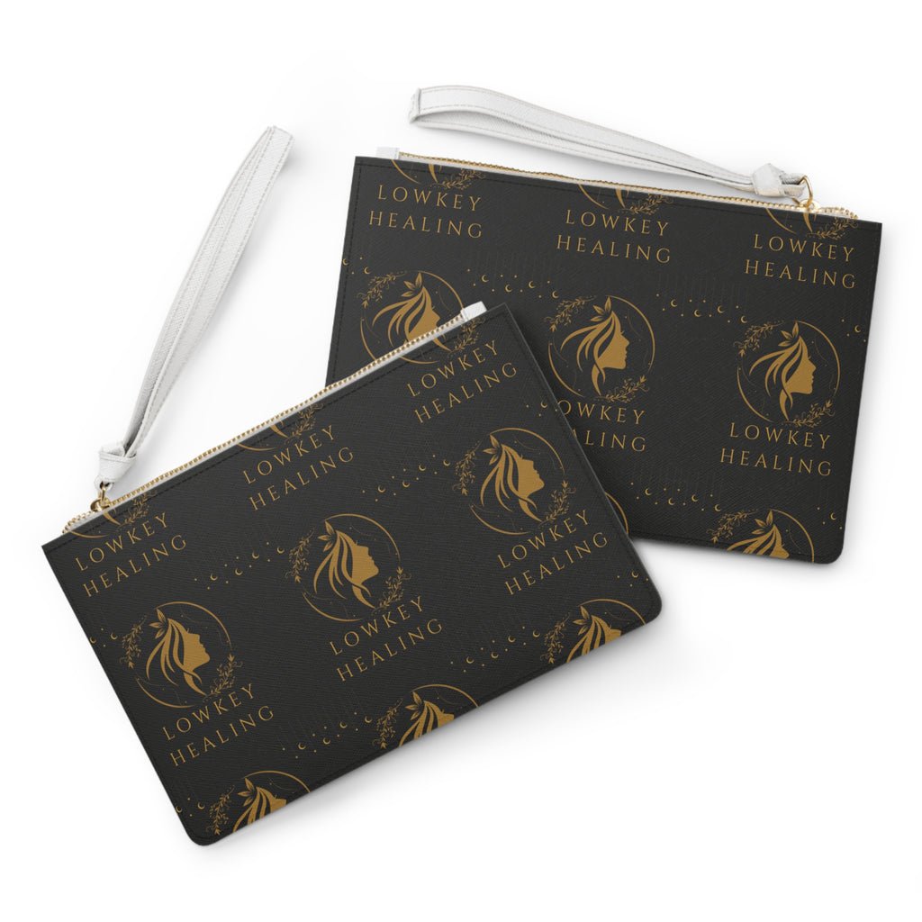 Lowkey Healing Signature Wristlet Clutch