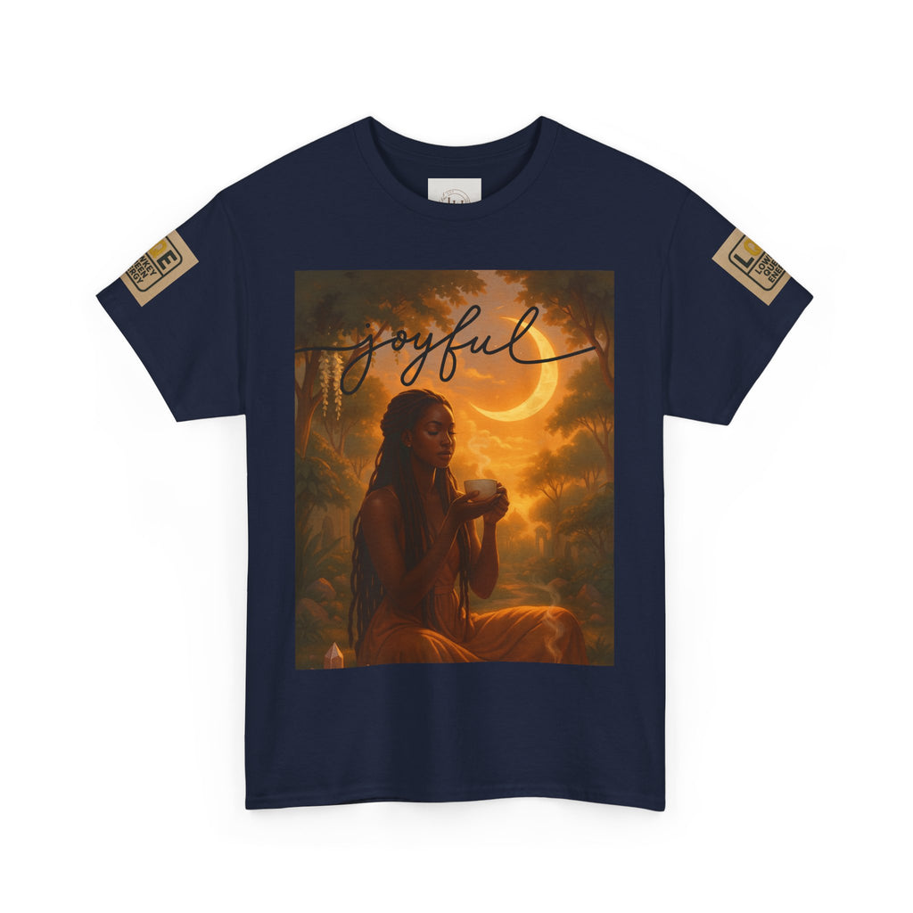 LOWKEY QUEEN TEE- GRACEFOL.GROUNDED. GLOWING