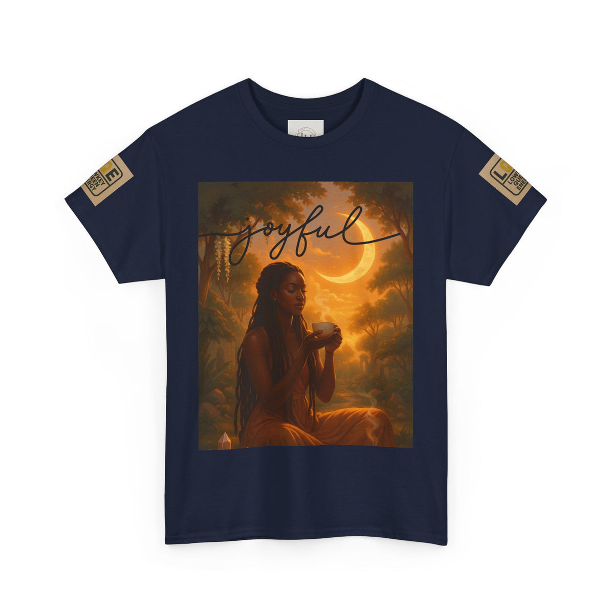 LOWKEY QUEEN TEE- GRACEFOL.GROUNDED. GLOWING