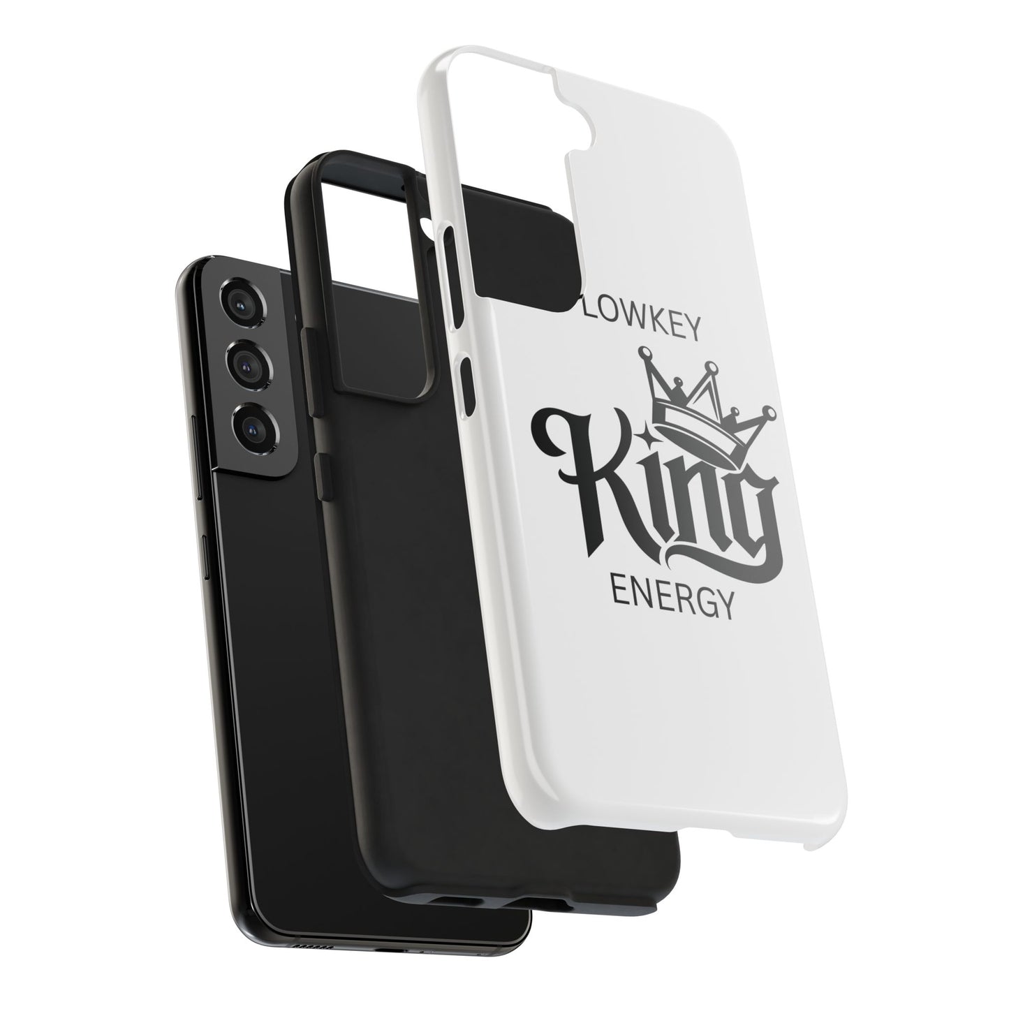 Lowkey King Energy Phone Case — Tough Protective Phone Case