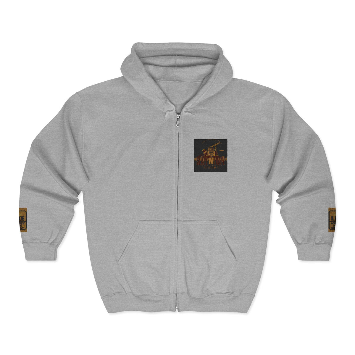 Lowkey King Energy™ Full Zip Hooded - Cozy and Stylish Layer for All Occasions, Perfect for Gifts, Casual Wear, Outdoor [...]