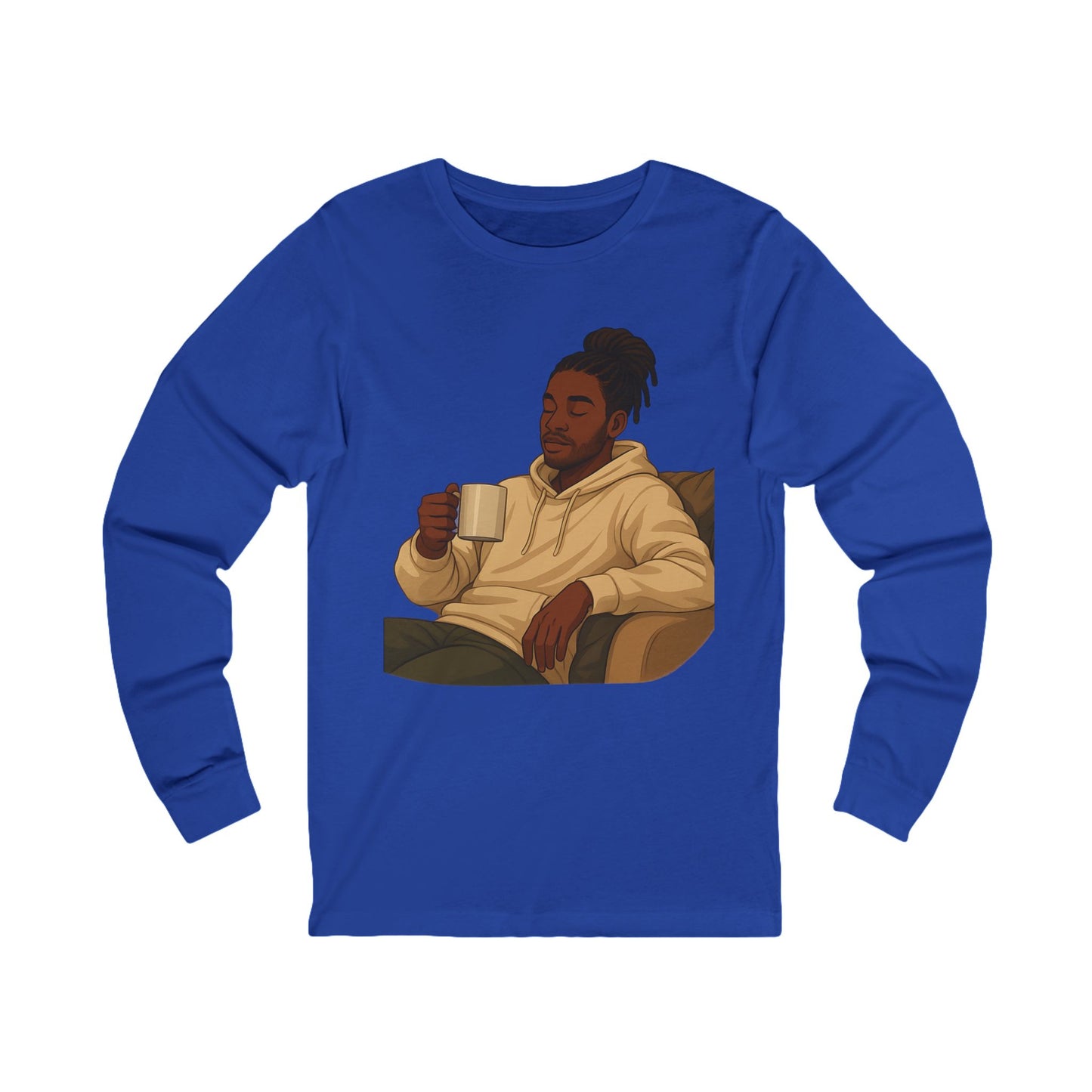 Power is my Presence Men's Long Sleeve Jersey Tee