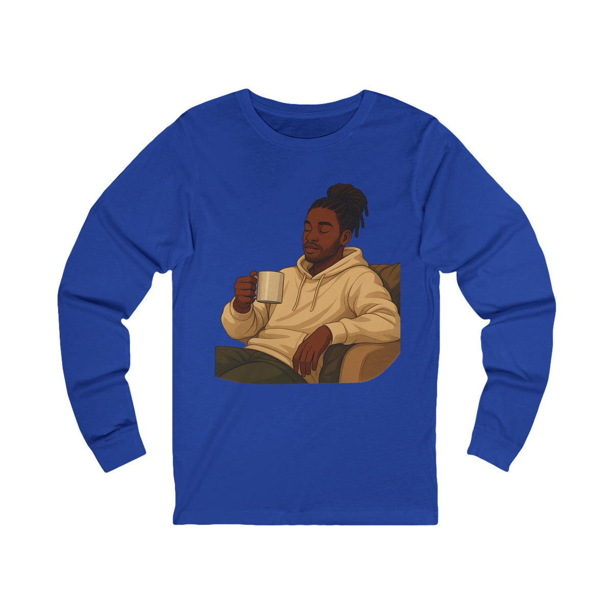 Power is my Presence Men's Long Sleeve Jersey Tee