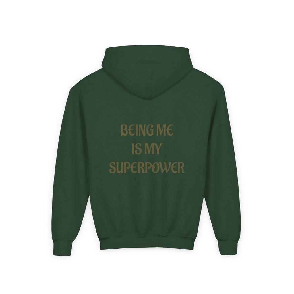 Lowkey Lil' Ones "Peaceful Moon" Youth Hoodie- Calm Energy for Growing Kings