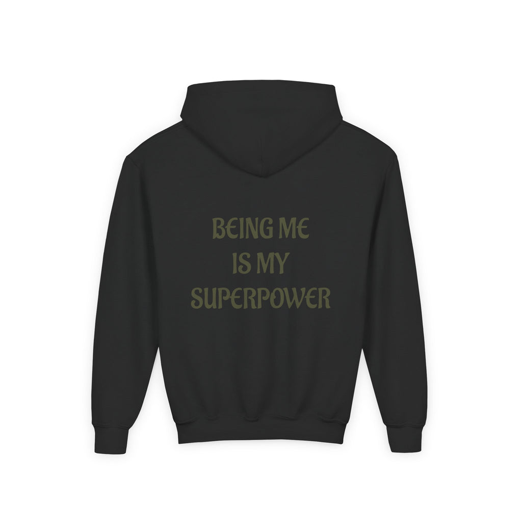 Lowkey Lil' Ones "peaceful Moon" Youth Hoodie- Calm Energy For Growing Queens
