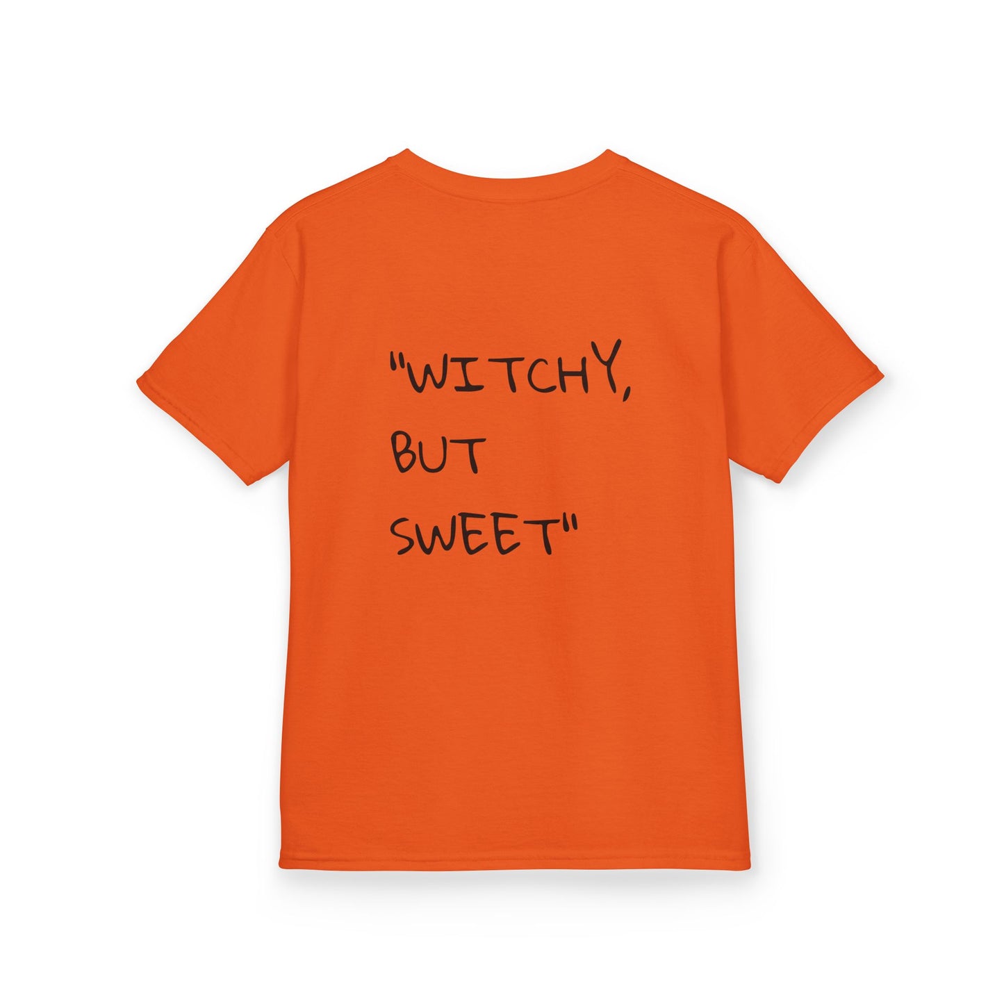"witchy But Sweet" Kids Halloween Tee- Lowkey Lil' Ones Collection
