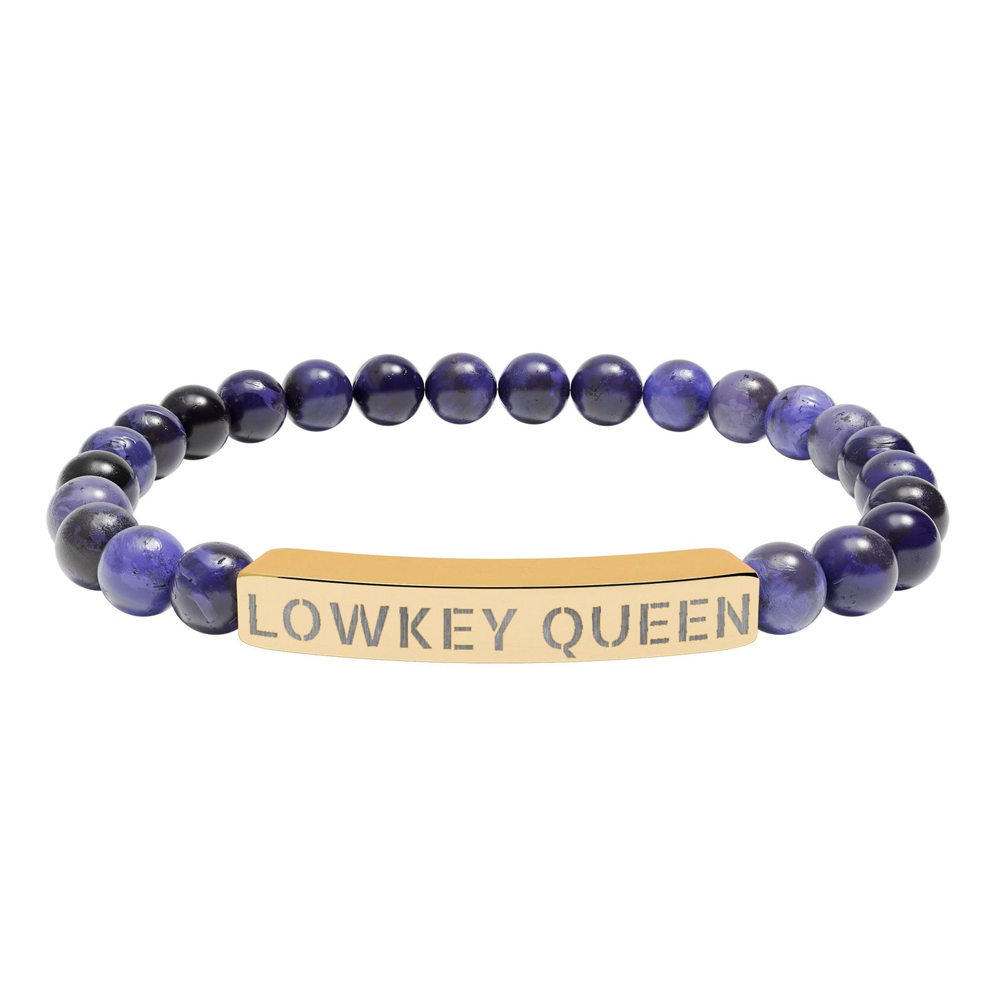 Lowkey Queen Beaded Bracelet