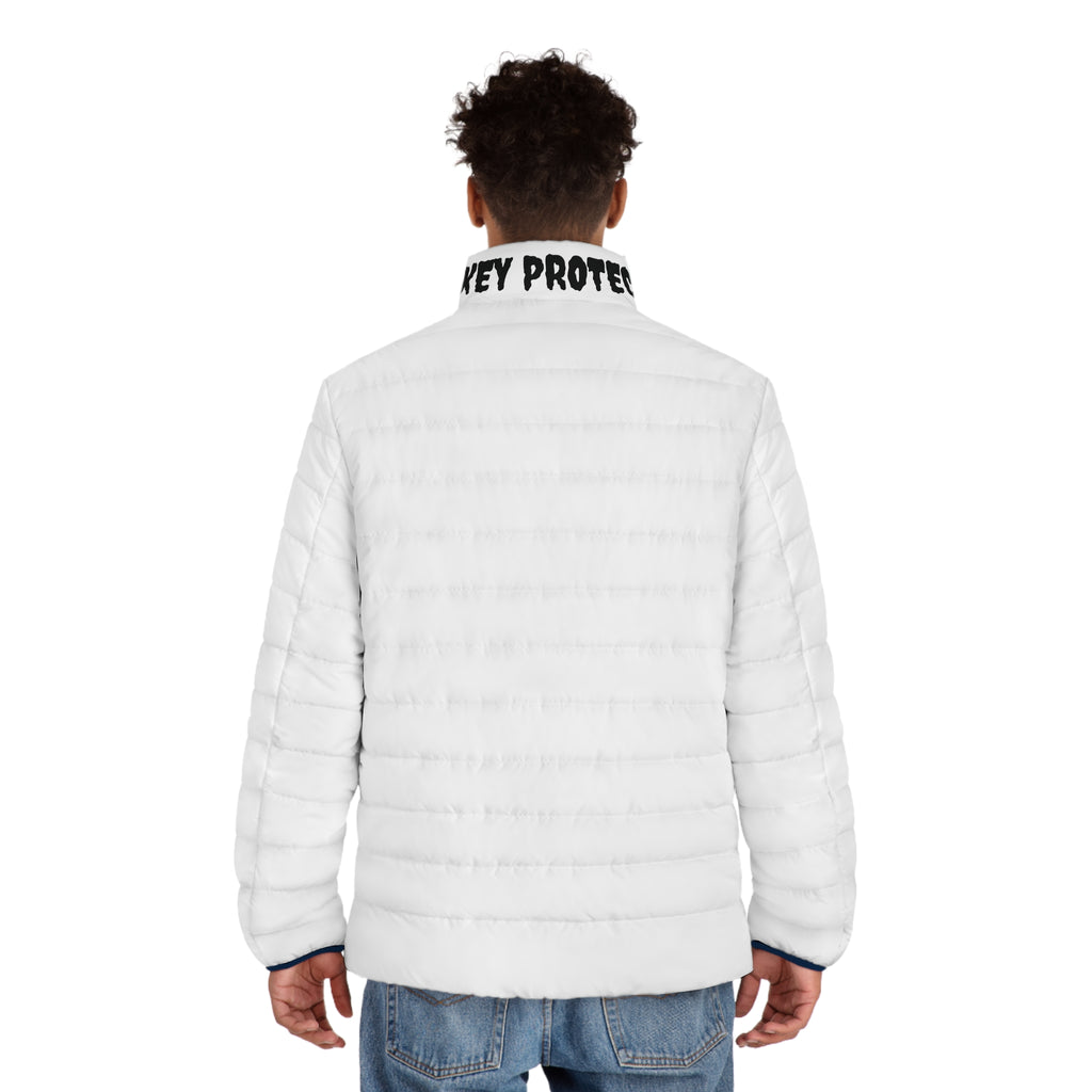 Lowkey King Energy Men's Puffer Jacket- Warmth, Power & Quiet Confidence