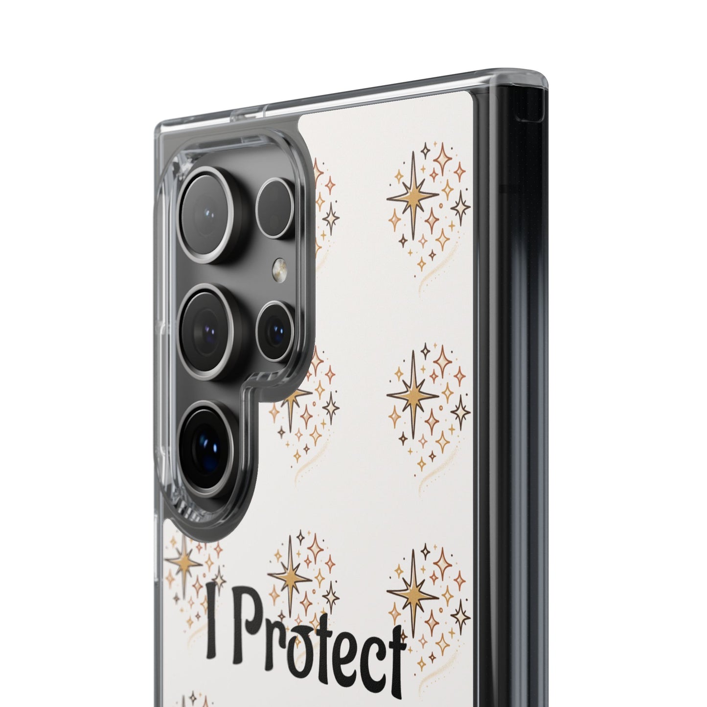 Protect My Peace Clear Impact-Resistant Phone Case