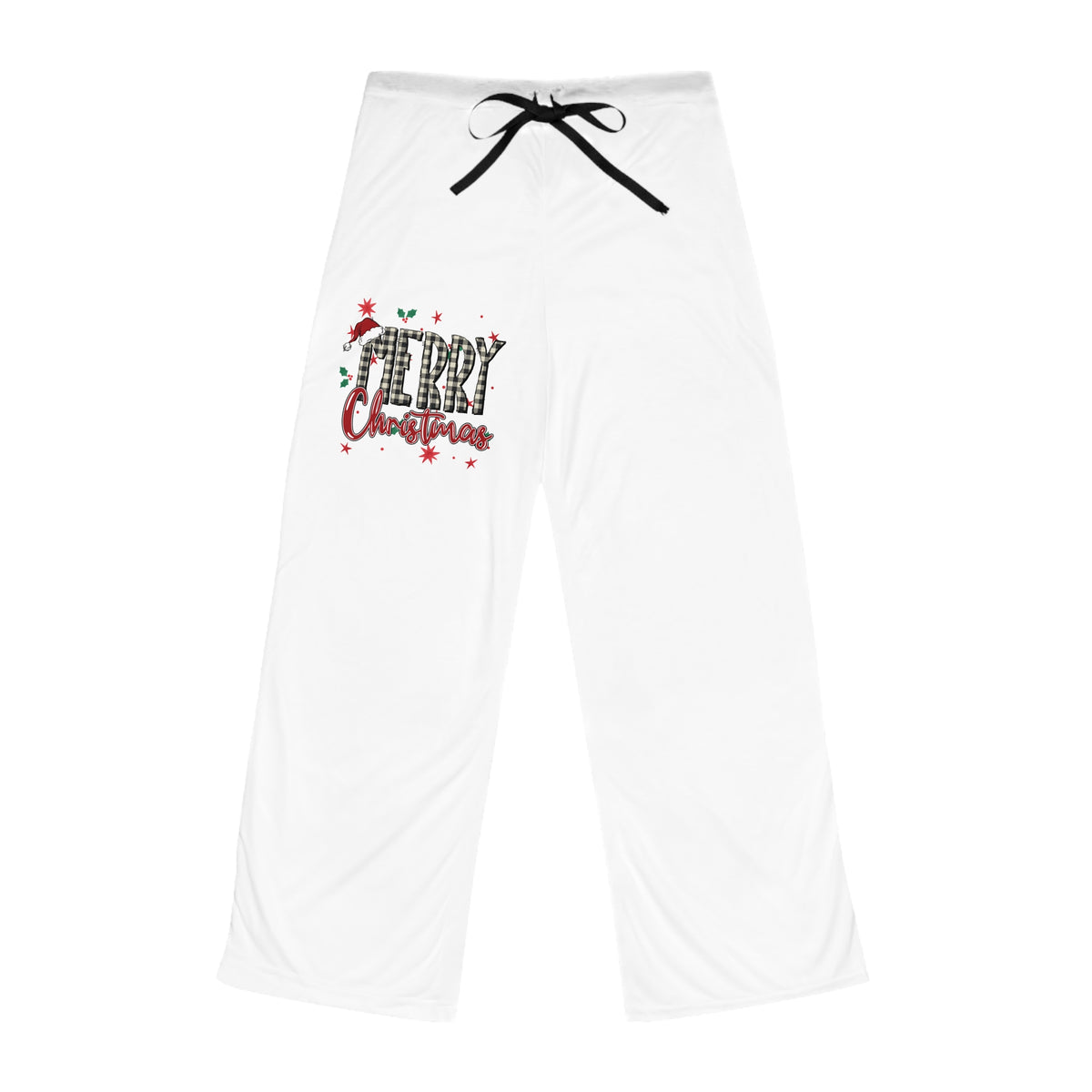 Lowkey Merry Christmas women's Holiday- Pajama Pants