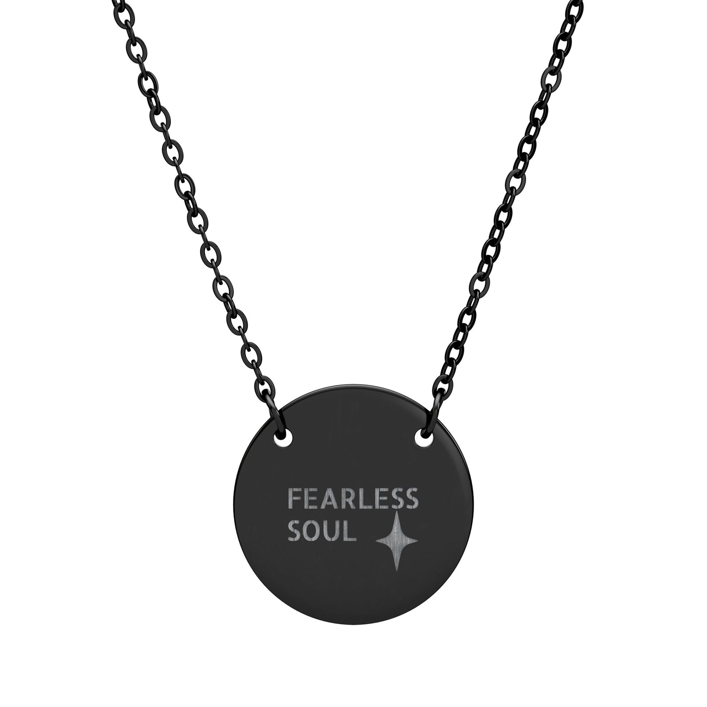 Lowkey Adorned "Fearless Soul" necklace