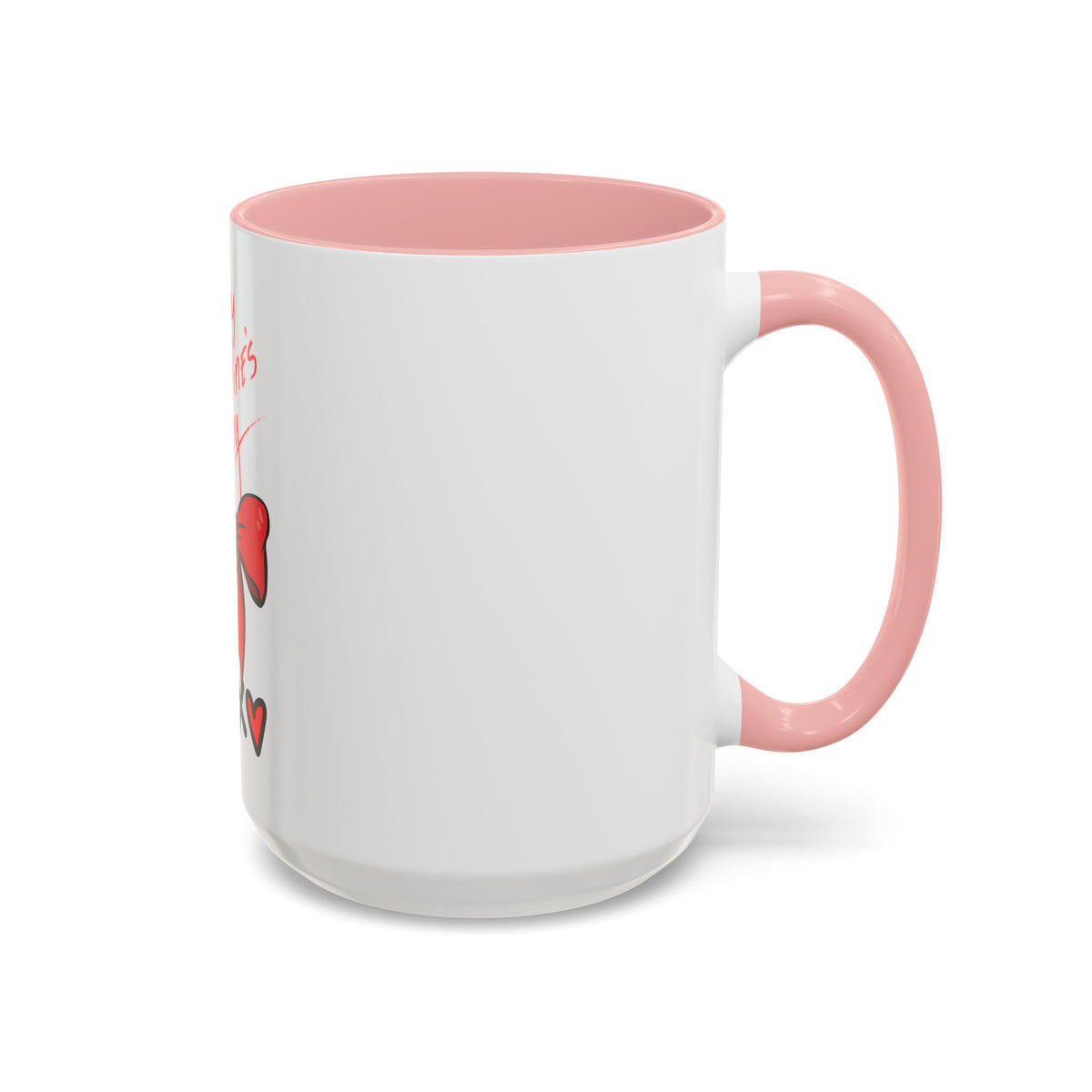 Happy Valentine's Day Bow & Hearts Coffee Mug