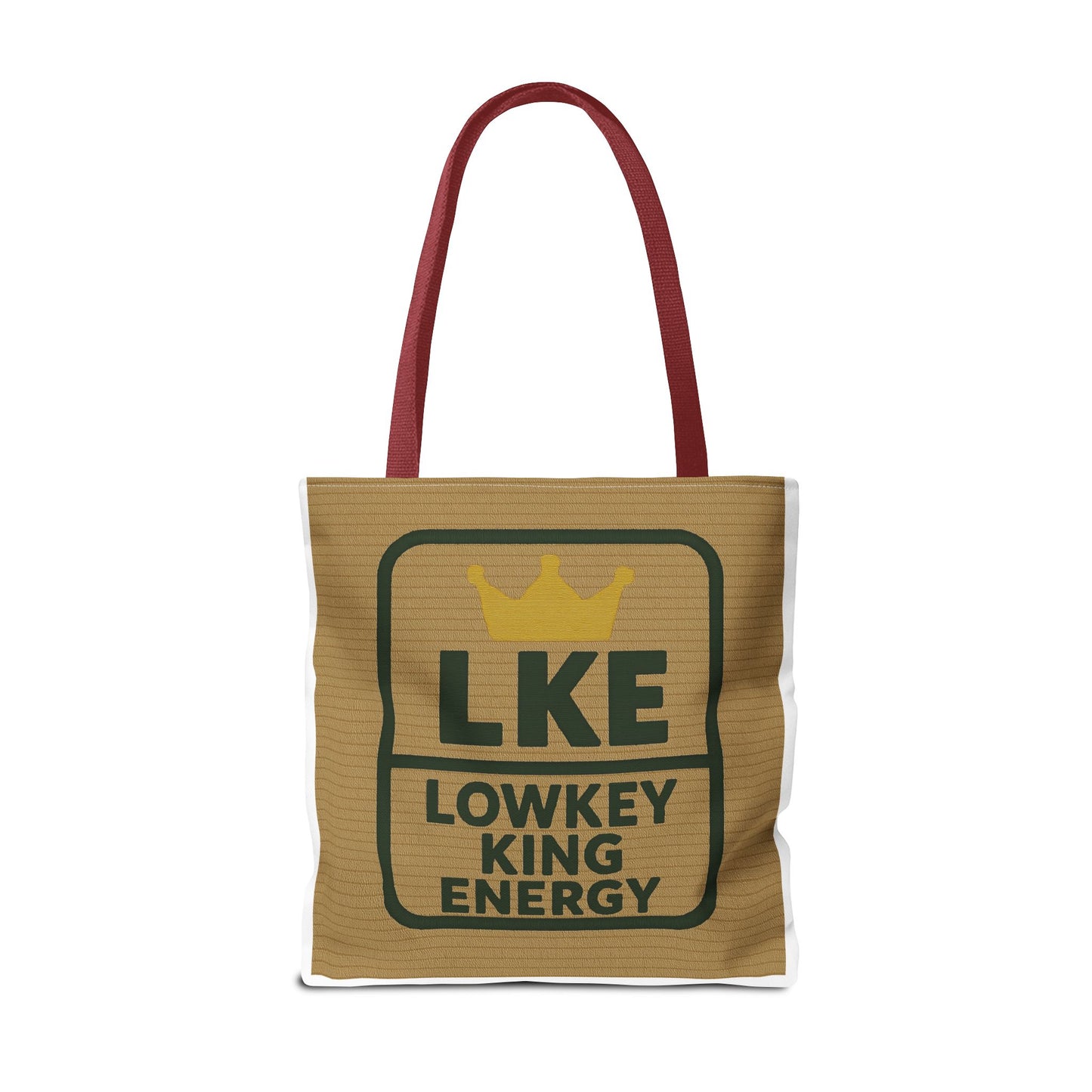 LOWKEY HEALING ENERGY TOTE BAG- EMPOWERED, GROUNDED, ROYAL.