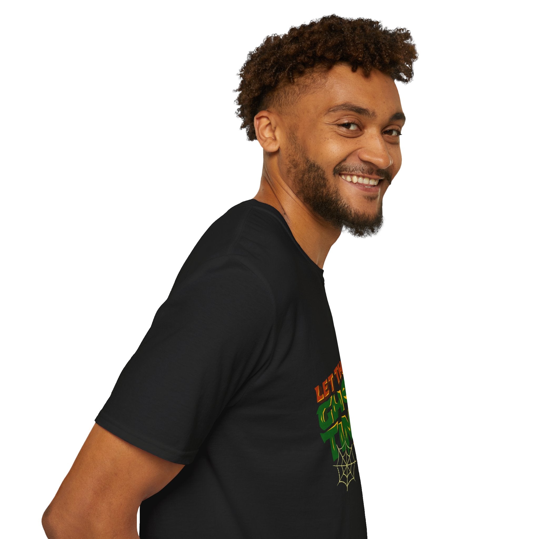 "Let The Ghoul Times Roll-Men's Halloween Tee"