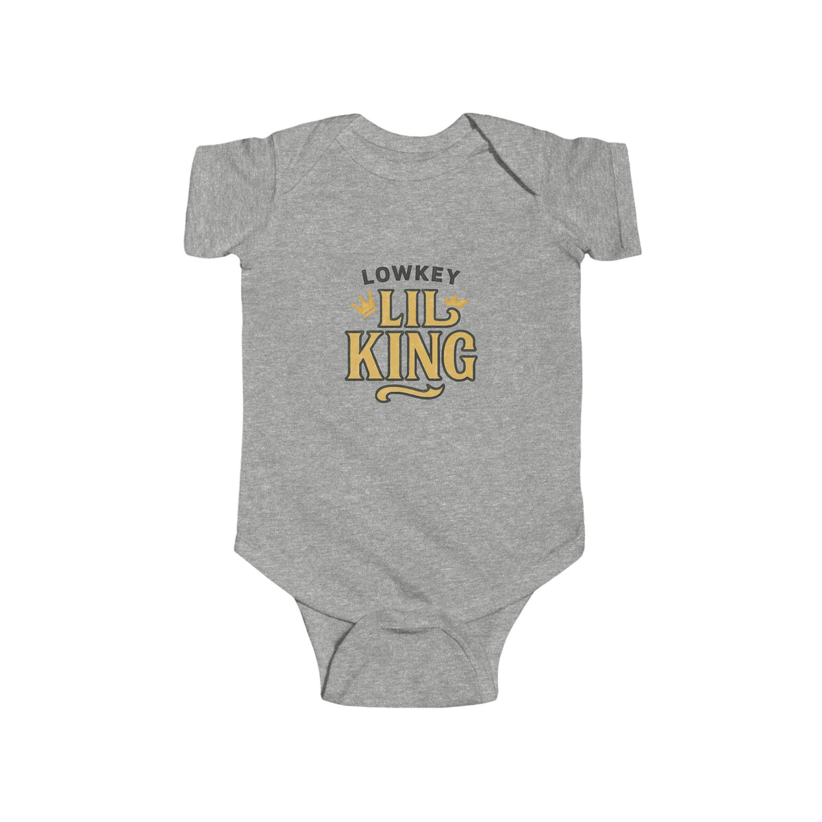 "Lowkey Lil King Onesie"