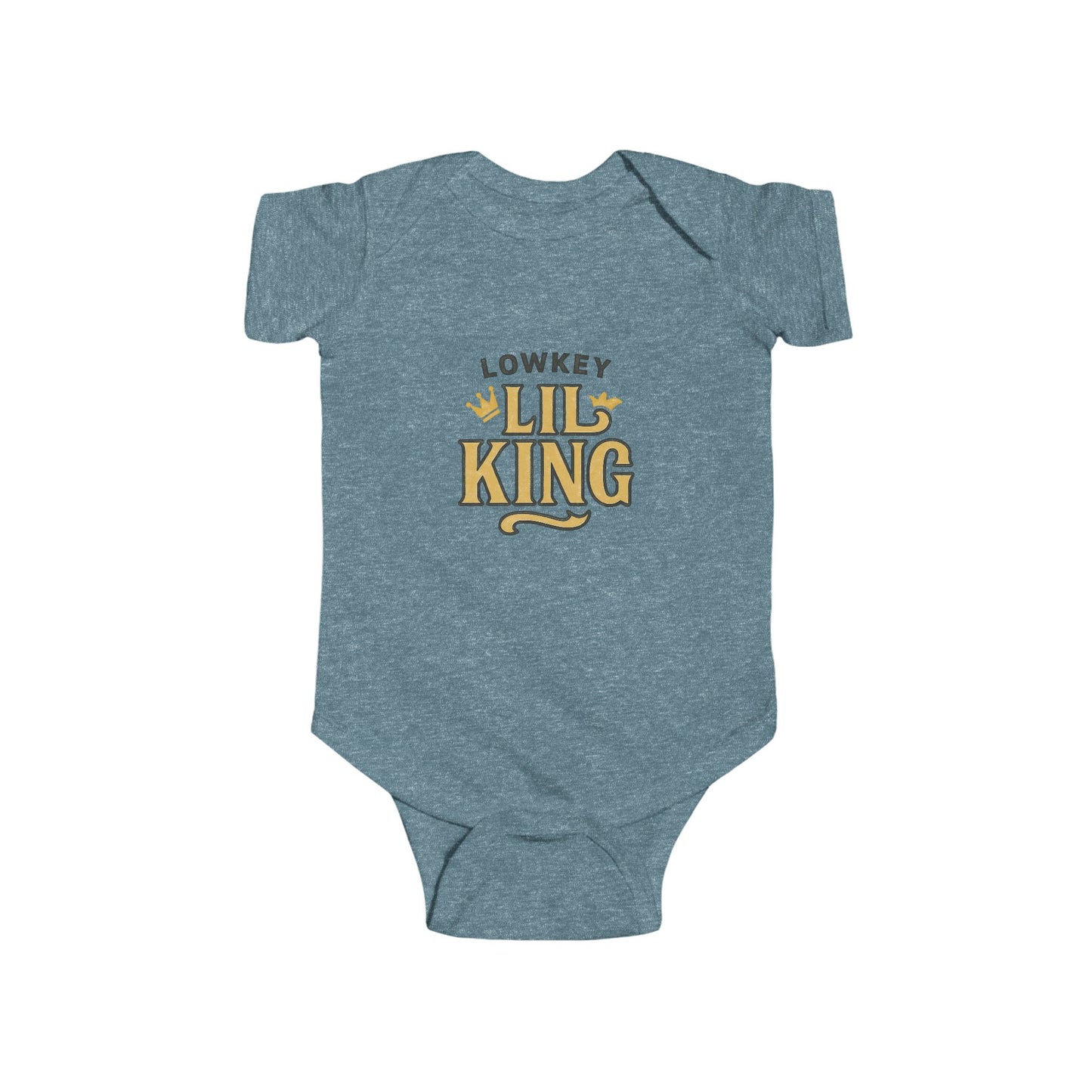 "Lowkey Lil King Onesie"