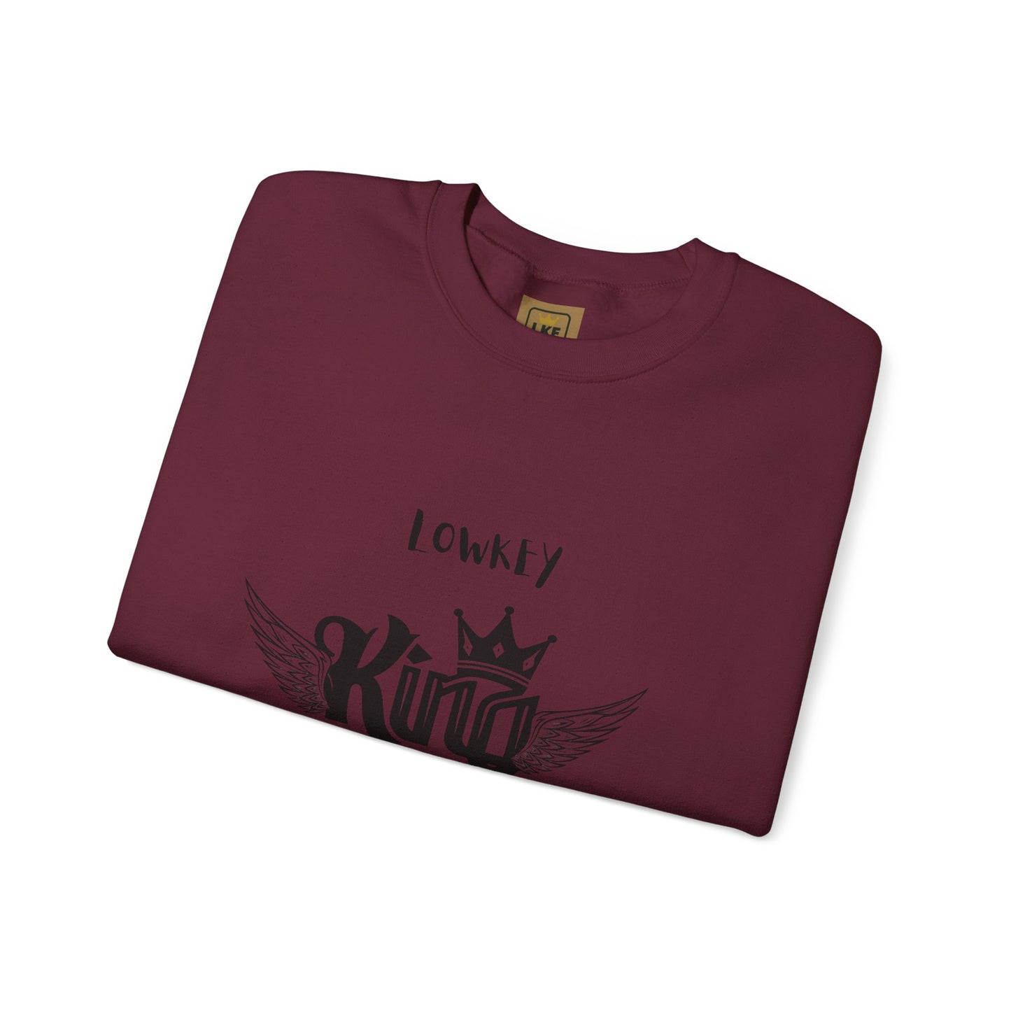 Lowkey King- Consistent, not rushed Crewneck