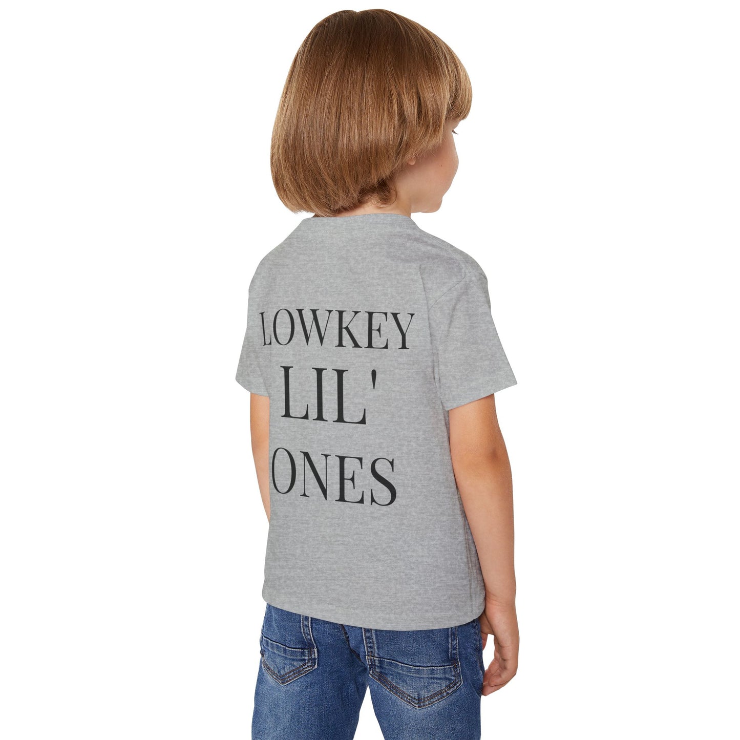 "LOWKEY LIL' ONES MOON & STARS TODDLER SHIRT-SOFT AFFIRMATION TEE FOR KIDS, GENTLE STRENGTH, DREAMY COMFORT"