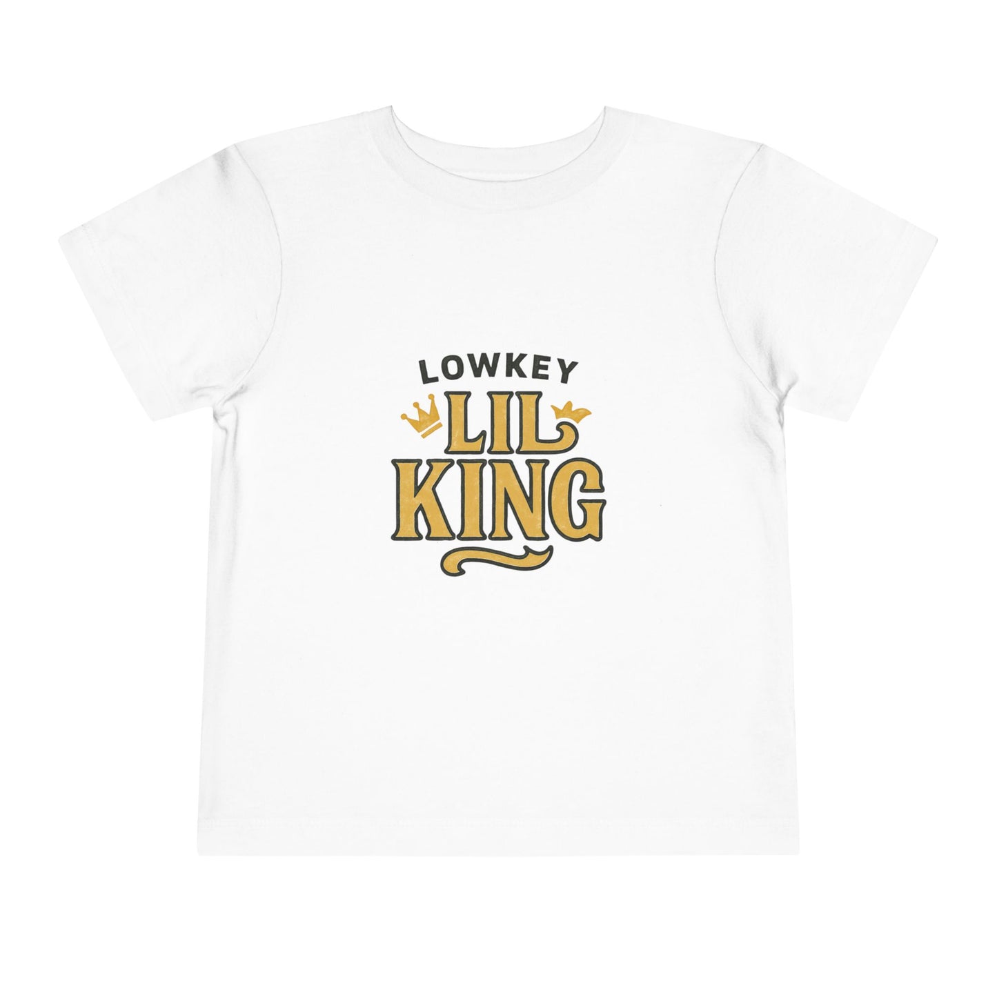 Lowkey Lil King Toddler Tee