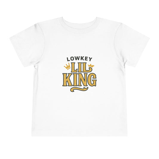 Lowkey Lil King Toddler Tee
