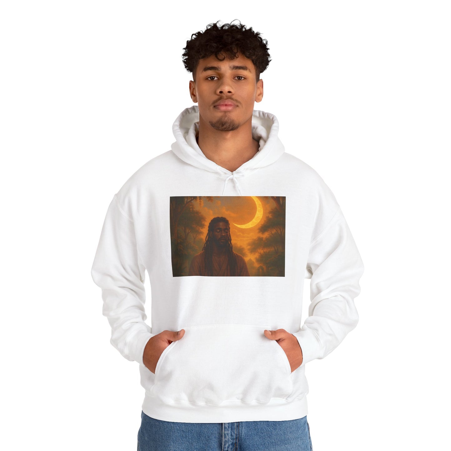 Unisex Heavy Blend™ Hooded Sweatshirt with 'Lowkey Energy' Design | Cozy Apparel for Casual Vibes, Gift for Friends, Everyday Comfort, [...]