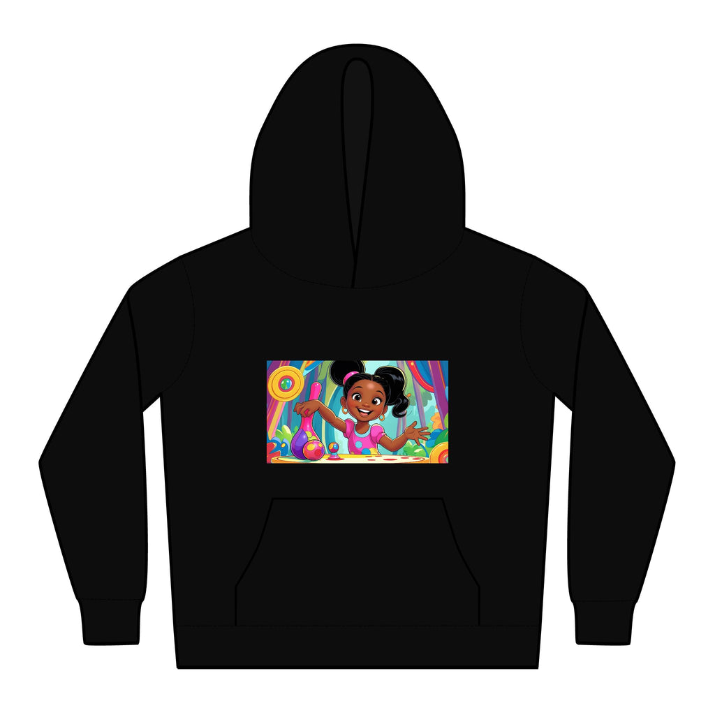lowkey Lil' Ones " I Speak Love" Lil' Girls Affirmation Hoodie