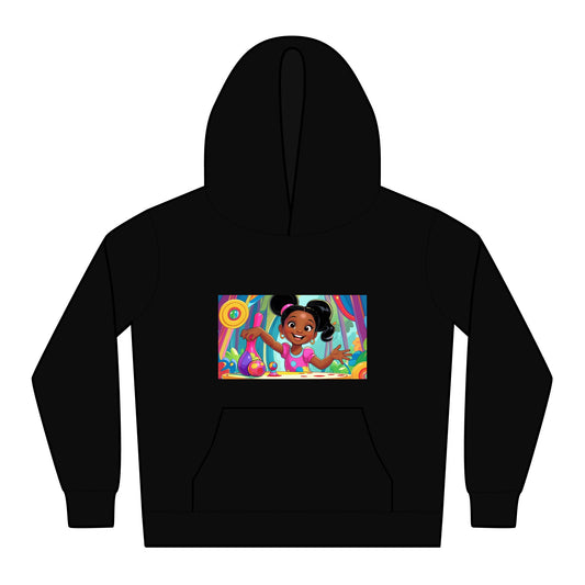 lowkey Lil' Ones " I Speak Love" Lil' Girls Affirmation Hoodie