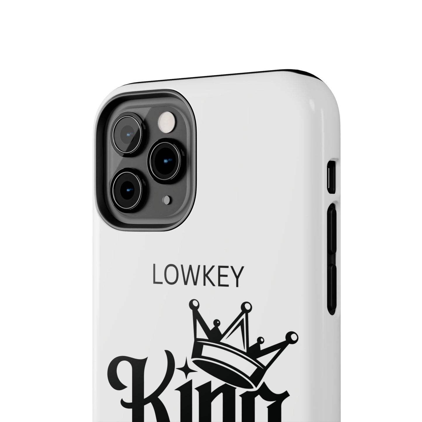 Lowkey King Energy Phone Case — Tough Protective Phone Case