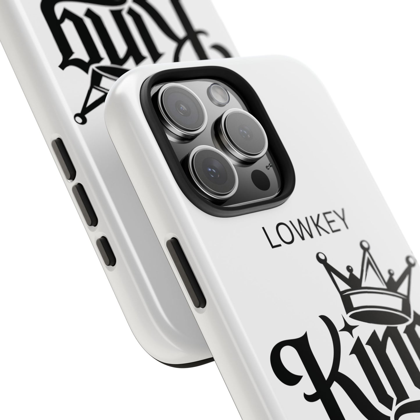 Lowkey King Energy Phone Case — Tough Protective Phone Case