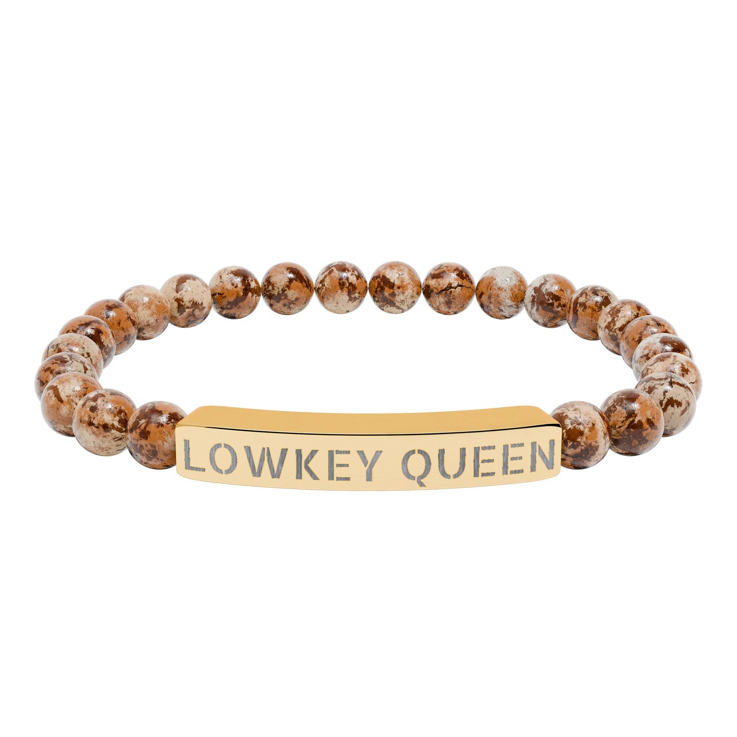 Lowkey Queen Beaded Bracelet